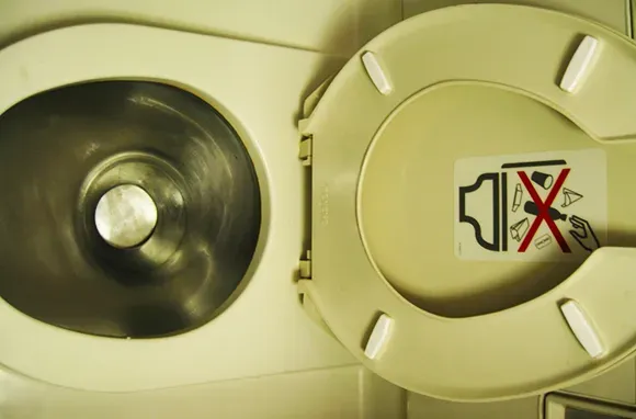 Plane Bathroom Don'ts
